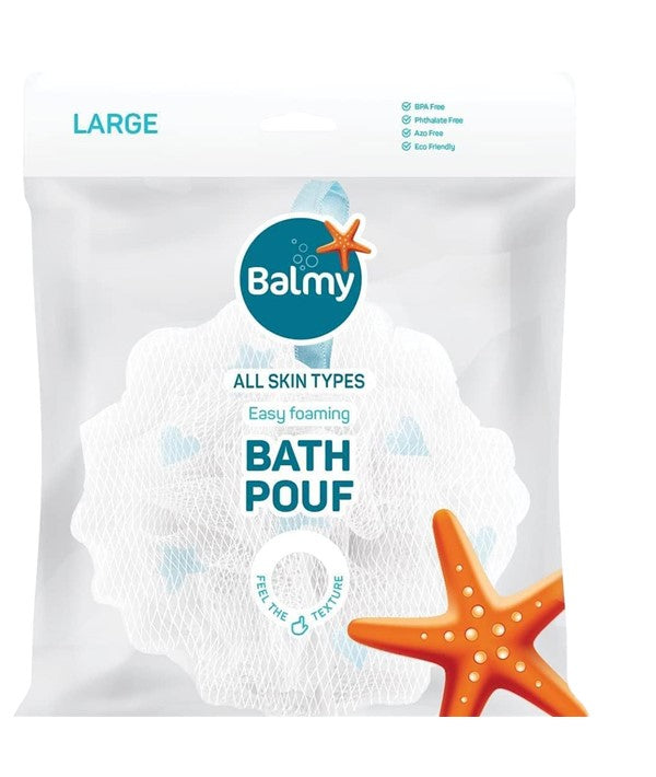 BALMY EASY FOAMING BATH POUF LARGE Body Care Asetena Pa 