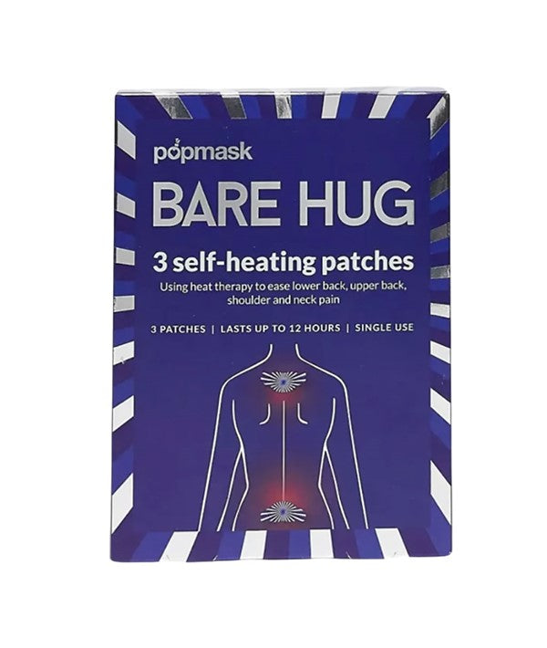 BARE HUG 3 SELF HEATING PATCHES Personal Care Asetena Pa 