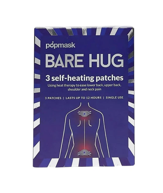 BARE HUG 3 SELF HEATING PATCHES Personal Care Asetena Pa 