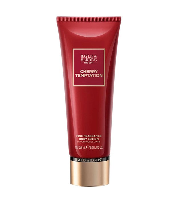 CHERRY TEMPTATION FINE FRAGRANCE BODY LOTION 236 ml Skin Moisturizing Asetena Pa 