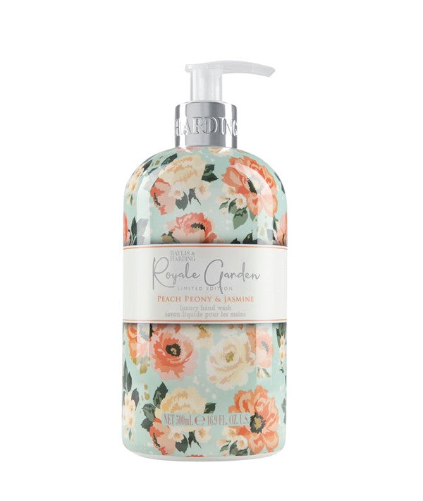 ROYALE GARDEN PEACH PEONY AND JASMINE LUXURY HAND WASH 500 ml Body Care Asetena Pa 