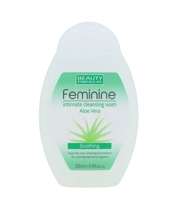 BEAUTY FORMULAS FEMININE INTIMATE CLEANSING WASH WITH ALOE VERA 250 ml Skin Wash Asetena Pa 