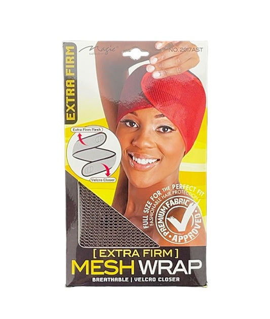 MAGIC COLLECTION EXTRA FIRM MESH WRAP 2017AST Durags and Caps Asetena Pa 