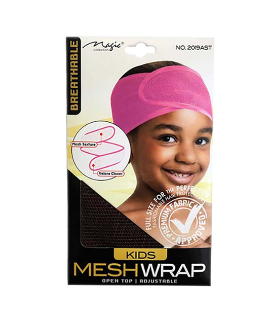 MAGIC COLLECTION KIDS MESH WRAP 2019AST  Color Assorted Durags and Caps Asetena Pa 