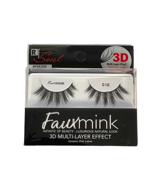 RESPONSE SOUL FAUX MINK 3D EFFECT EYELASH 018 Eye Makeup Asetena Pa 