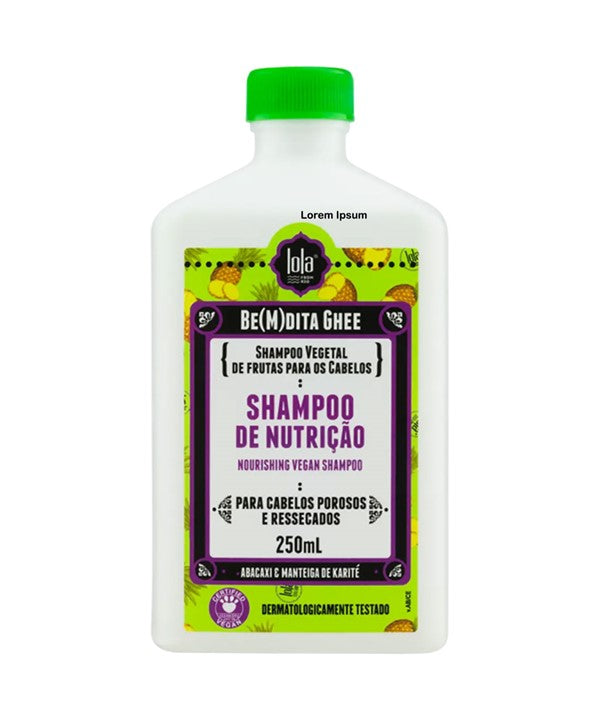 BEMDITA GHEE ABACAXI MANTEIGA DE KARITE NOURISHING VEGAN SHAMPOO 250 ml Shampoo Asetena Pa 