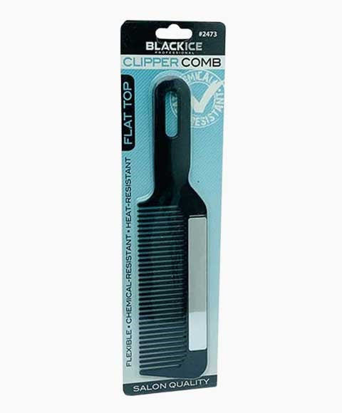 BLACK ICE CLIPPER COMB  Color Black Hair Brushes and Combs Asetena Pa 