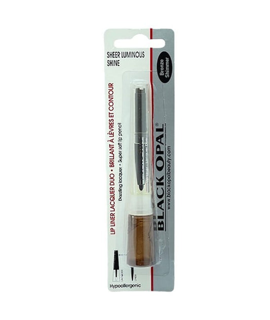 BLACK OPAL LIP LINER LACQUER DUO 0.20 g Color Chocolate Mousse Lips Asetena Pa 