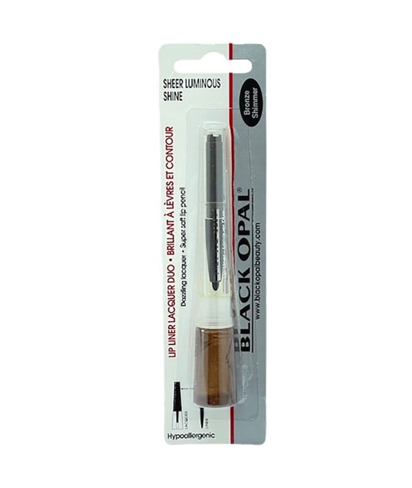 BLACK OPAL LIP LINER LACQUER DUO 0.20 g Color Wild Violet Lips Asetena Pa 