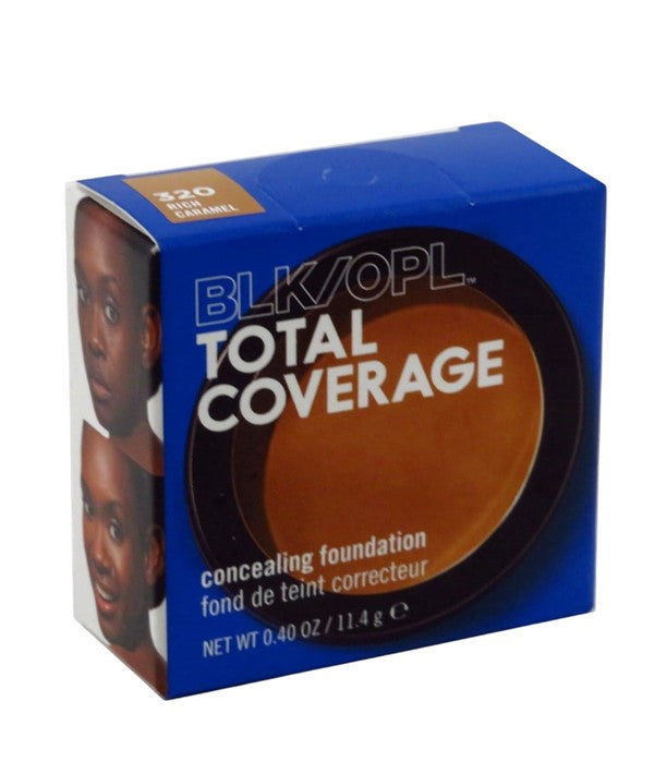 BLACK OPAL TOTAL COVERAGE CONCEALING FOUNDATION 11.4 g Color Carob Concealers Asetena Pa 