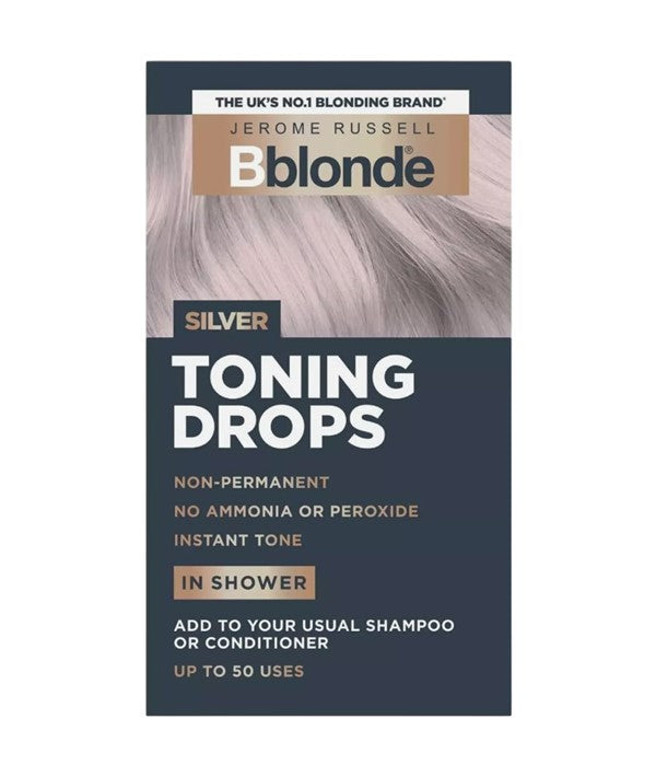 BLONDE IN SHOWER TONING DROPS SILVER 50ml Hair Color Asetena Pa 