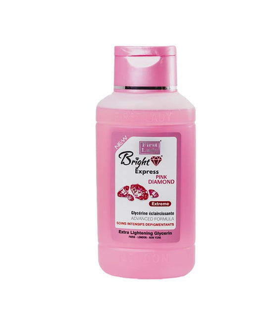 BRIGHT EXPRESS PINK DIAMOND EXTRA LIGHTENING GLYCERIN 600 ml Skin Wash Asetena Pa 