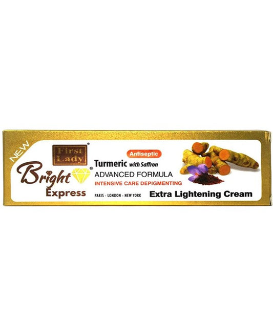 BRIGHT EXPRESS TUMERIC ADVANCED FORMULA EXTRA LIGHTENING CREAM 50 g Skin Moisturizing Asetena Pa 