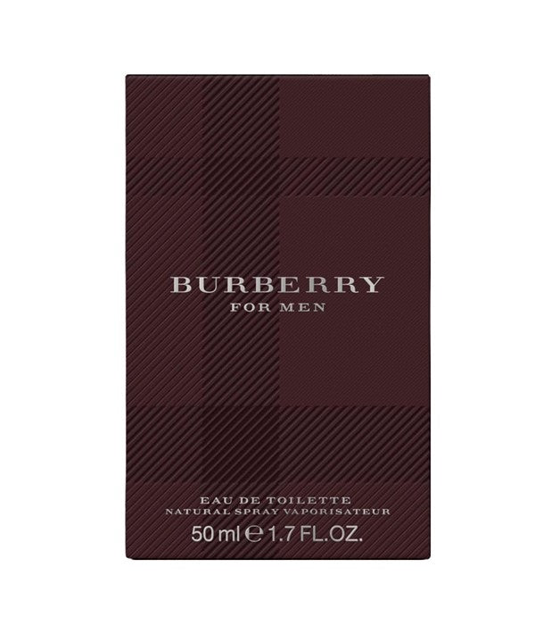 BURBERRY FOR MEN EAU DE TOILETTE 50 ml Perfumes for Him Asetena Pa 