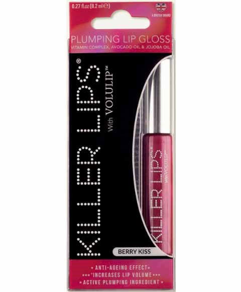 KILLER LIPS WITH VOLULIP BERRY KISS PLUMPING LIP GLOSS 8.2 ml Lips Asetena Pa 