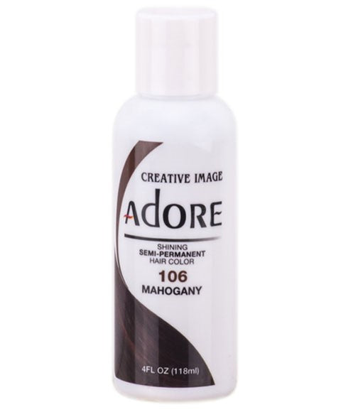 ADORE SHINING SEMI PERMANENT HAIR COLOR MAHOGANY 118 ml Hair Color Asetena Pa 