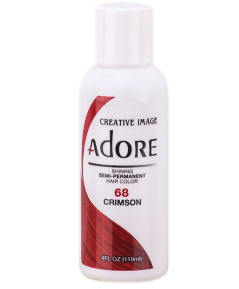 ADORE SHINING SEMI PERMANENT HAIR COLOR CRIMSON 118 ml Color Crimson Hair Color Asetena Pa 
