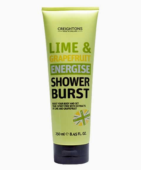 LIME AND GRAPEFRUIT ENERGISE SHOWER BURST 250 ml Body Care Asetena Pa 