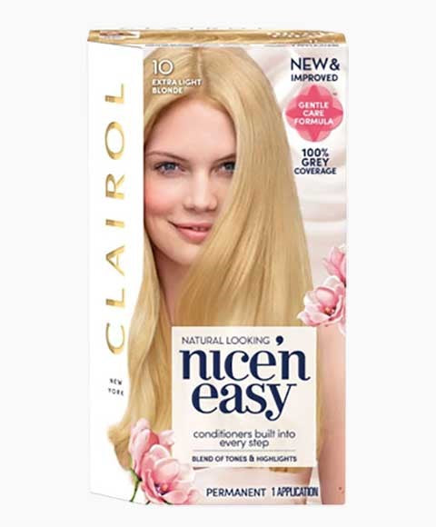 NICE N EASY PERMANENT HAIR COLOR 1 Application Color 7 Dark Blonde Hair Color Asetena Pa 