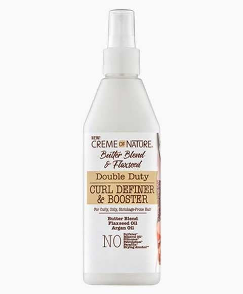 BUTTER BLEND AND FLAXSEED DOUBLE DUTY CURL DEFINER AND BOOSTER 355 ml Treatments Asetena Pa 