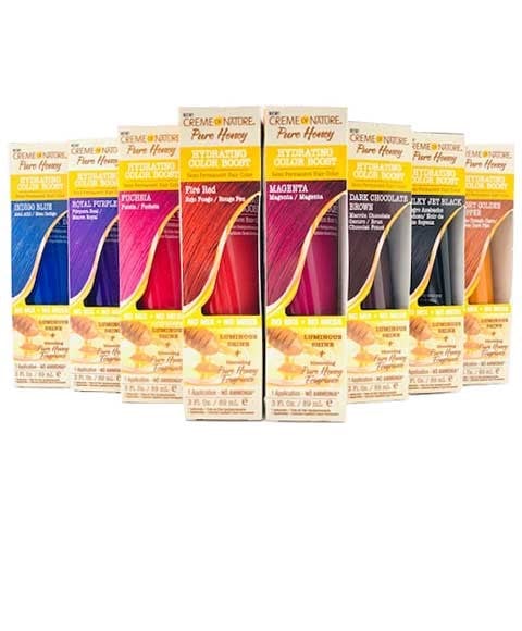 PURE HONEY HYDRATING COLOR BOOST SEMI PERMANENT HAIR COLOR 89ml Color Royal Purple Hair Color Asetena Pa 