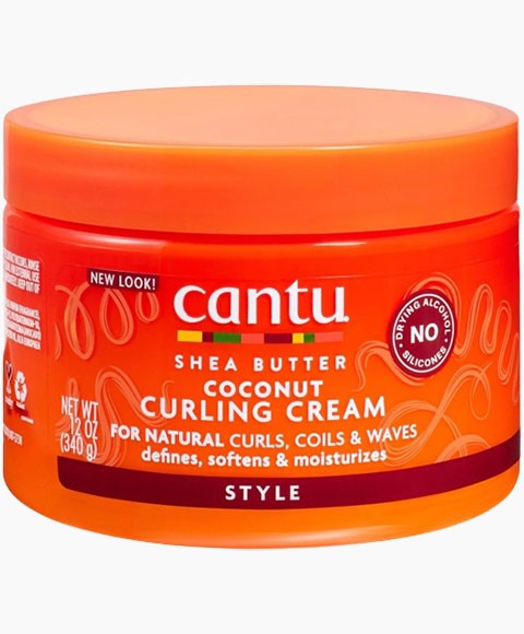 CANTU SHEA BUTTER COCONUT CURLING CREAM 340 g Relaxer n Texturizer Asetena Pa 
