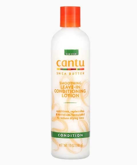 CANTU SHEA BUTTER SMOOTHING LEAVE IN CONDITIONING LOTION 284 g (Pack of 2) Hair Moisturizers Asetena Pa 