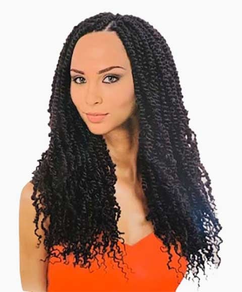 CHERISH SYN PASSION TWIST BULK 18 Color 2 Hair for Braid Extensions Asetena Pa 