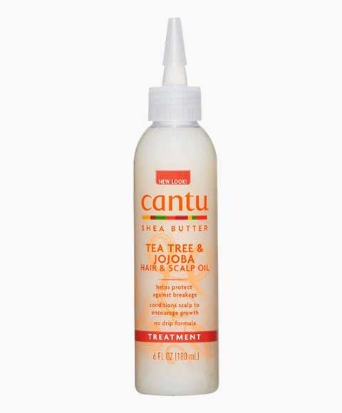 CANTU SHEA BUTTER TEA TREE AND JOJOBA HAIR AND SCALP OIL 180 ml Treatments Asetena Pa 