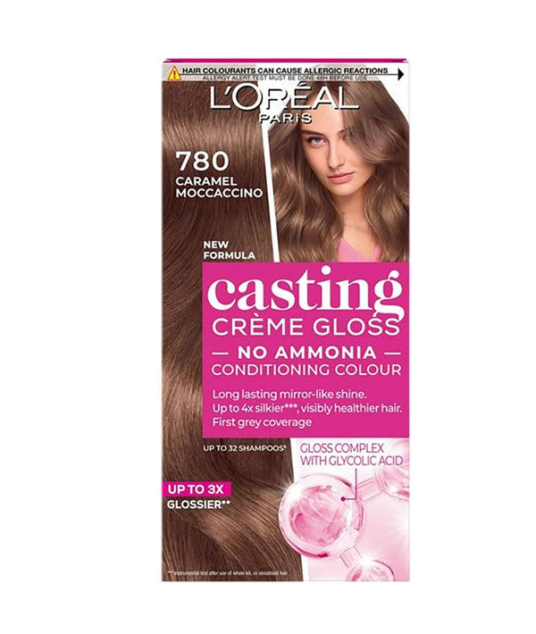 CASTING CREME GLOSS CONDITIONING COLOUR 780 CARAMEL MOCCACCINO Hair Color Asetena Pa 