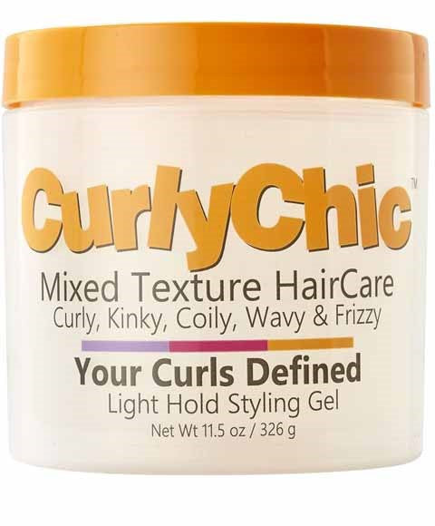 CURLY CHIC YOUR CURLS DEFINED LIGHT HOLD STYLING HAIR GEL 326 g Hair Styling Asetena Pa 
