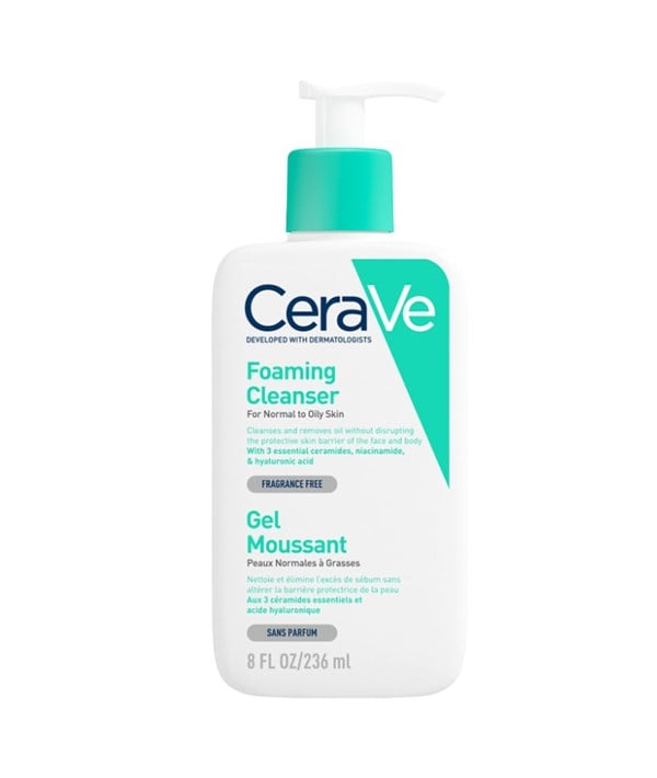 CERAVE FOAMING CLEANSER FOR NORMAL TO OILY SKIN 473 ml Skin Wash Asetena Pa 