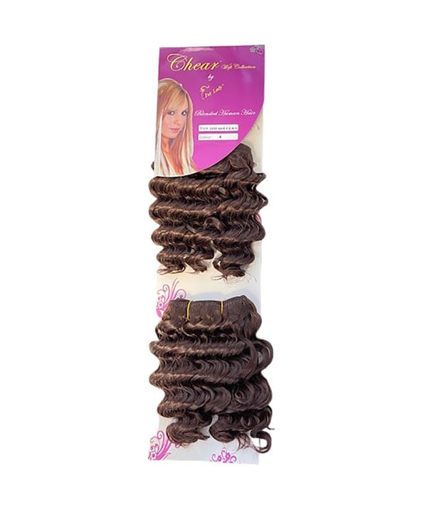 CHEAR BLENDED HUMAN HAIR 2 IN 1 DEEP WAVE 8 Color 4 Synthetic Weave Hair Asetena Pa 