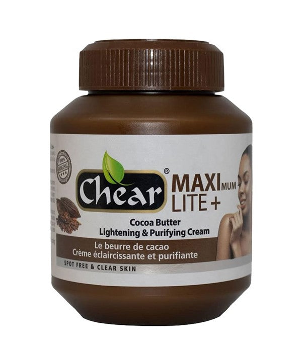 CHEAR MAXIMUM LITE PLUS COCOA BUTTER PURIFYING CREAM 500ml Skin Moisturizing Asetena Pa 