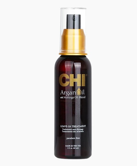 CHI ARGAN OIL LEAVE IN TREATMENT WITH MORINGA OIL BLEND 89 ml Treatments Asetena Pa 