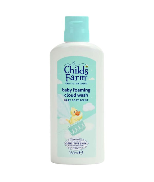 CHILDS FARM BABY FOAMING CLOUD WASH BABY SOFT SCENT 160 ml Kids Skincare Asetena Pa 