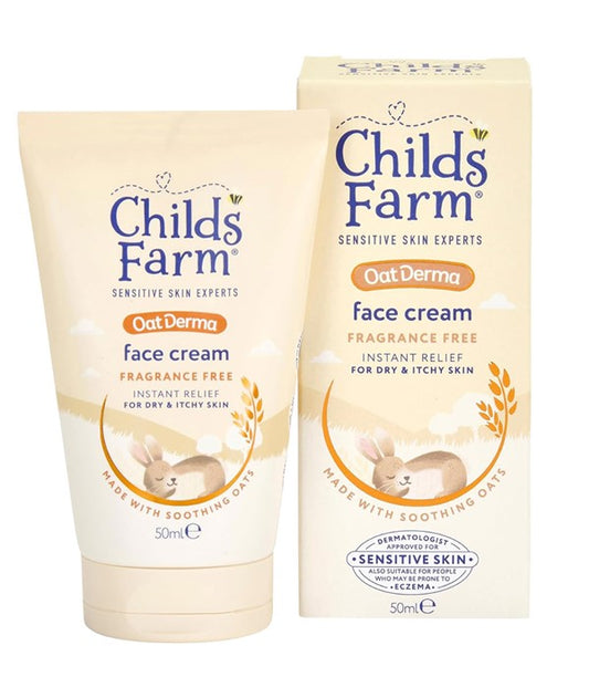 CHILDS FARM OAT DERMA FACE CREAM 50 ml Kids Skincare Asetena Pa 