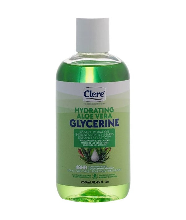HYDRATING ALOE VERA GLYCERINE 250 ml Skin Treatments Asetena Pa 