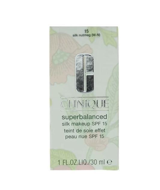 CLINIQUE SUPERBALANCED SILK MAKEUP SPF15 30 ML Color 19 Silk Brandy (D-G) Foundation Asetena Pa 