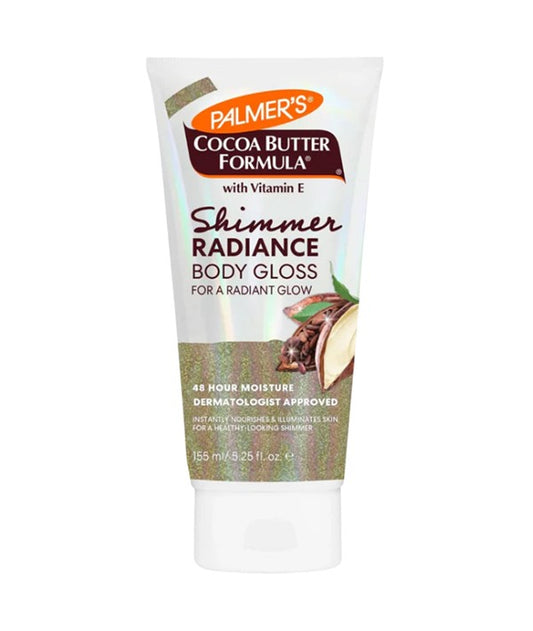 COCOA BUTTER FORMULA SHIMMER RADIANCE BODY GLOSS MOISTURIZER 155 ml Skin Moisturizing Asetena Pa 