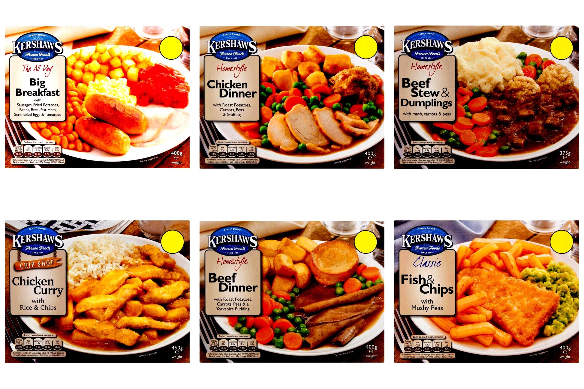 Kershaws Healthy 6-Pack Ready Meal Bundle | High-Protein Plant-Based Meals (TikTok) Ready Meals Asetena Pa 