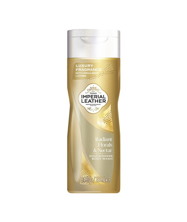 IMPERIAL LEATHER RADIANT FLORAL AND NECTAR GOLD GODDESS BODY WASH 250 ml Body Care Asetena Pa 
