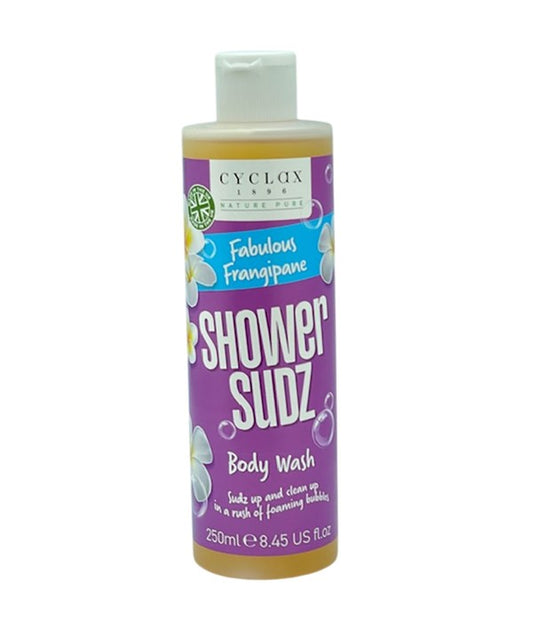 CYCLAX FABULOUS FRANGIPANE SHOWER SUDZ BODY WASH 250 ml Body Care Asetena Pa 