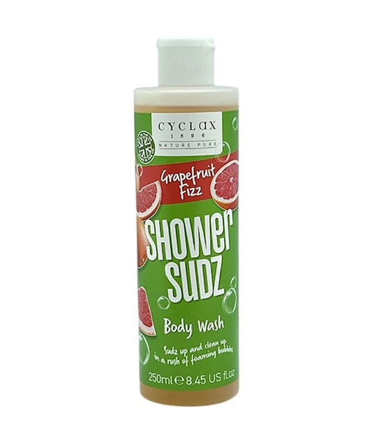 CYCLAX GRAPEFRUIT FIZZ SHOWER SUDZ BODY WASH 250 ml Body Care Asetena Pa 