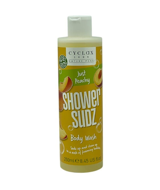CYCLAX JUST PEACHY SHOWER SUDZ BODY WASH 250 ml Body Care Asetena Pa 