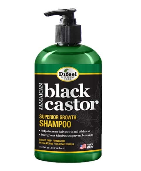 DIFEEL JAMAICAN BLACK CASTOR SUPERIOR GROWTH SHAMPOO 354.9 ml Shampoo Asetena Pa 