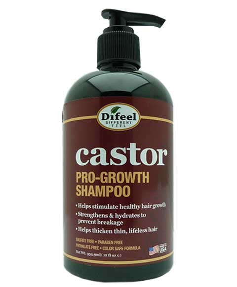 DIFEEL CASTOR PRO GROWTH SHAMPOO 354.9 ml Shampoo Asetena Pa 