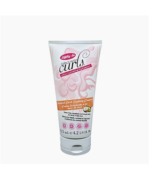 GIRLS WITH CURLS COCONUT CURL STYLING CREAM 125 ml Hair Styling Asetena Pa 