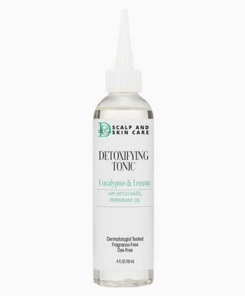 DESIGN ESSENTIALS NATURAL SCALP AND SKIN CARE EUCALYPTUS AND LEMON DETOXIFYING TONIC 118 ml Treatments Asetena Pa 