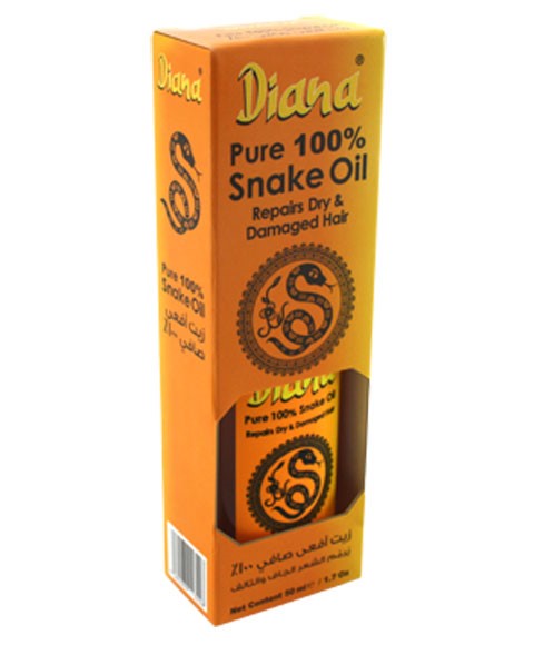 PURE 100 PERCENT SNAKE OIL REPAIRS DRY AND DAMAGED HAIR 50 ml Sprays, Serums and Oils Asetena Pa 